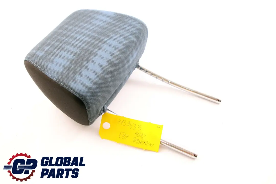 BMW 1 E87 Vordersitz Kopfstütze Vorne Links Rechts Stoff Kunstleder Sydneyblau - SKU 7139533 - Teilenummer 7139533