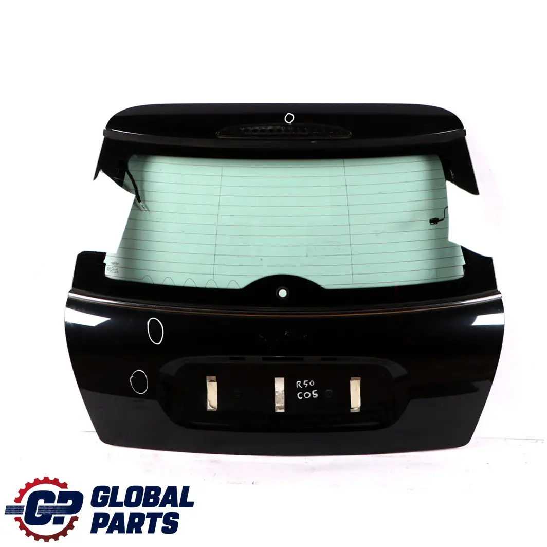 Boot Trunk Lid Tailgate Cosmosschwarz Black - 303 to Mini Cooper 1 R50 R53 with Part number 7139735 Mini Cooper 1 R50 R53 Boot Trunk Lid Tailgate Cosmosschwarz Black - 303 - SKU 7139735-COS1 - Part number 7139735