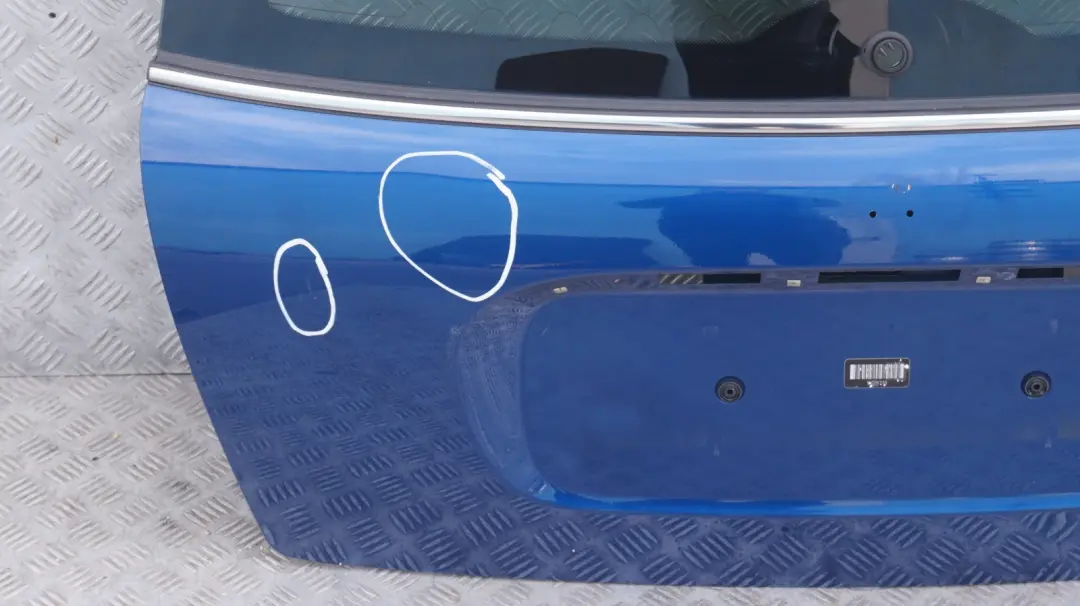 Boot Trunk Lid Tailgate Indi Blue Metallic - 862 to BMW Mini Cooper 1 R50 R53 with Part number 7139735 BMW Mini Cooper 1 R50 R53 Boot Trunk Lid Tailgate Indi Blue Metallic - 862 - SKU 7139735-IB1 - Part number 7139735