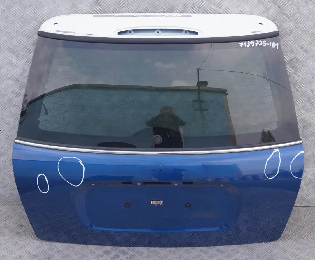 Boot Trunk Lid Tailgate Indi Blue Metallic - 862 to BMW Mini Cooper 1 R50 R53 with Part number 7139735 BMW Mini Cooper 1 R50 R53 Boot Trunk Lid Tailgate Indi Blue Metallic - 862 - SKU 7139735-IB1 - Part number 7139735