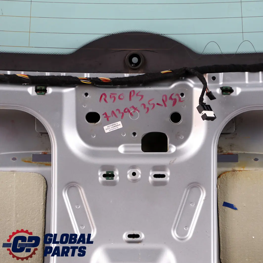 Boot Trunk Lid Tailgate Pure Silver Metallic - 900 to BMW Mini Cooper R50 R53 2 with Part number 7139735 BMW Mini Cooper R50 R53 2 Boot Trunk Lid Tailgate Pure Silver Metallic - 900 - SKU 7139735-PS2 - Part number 7139735