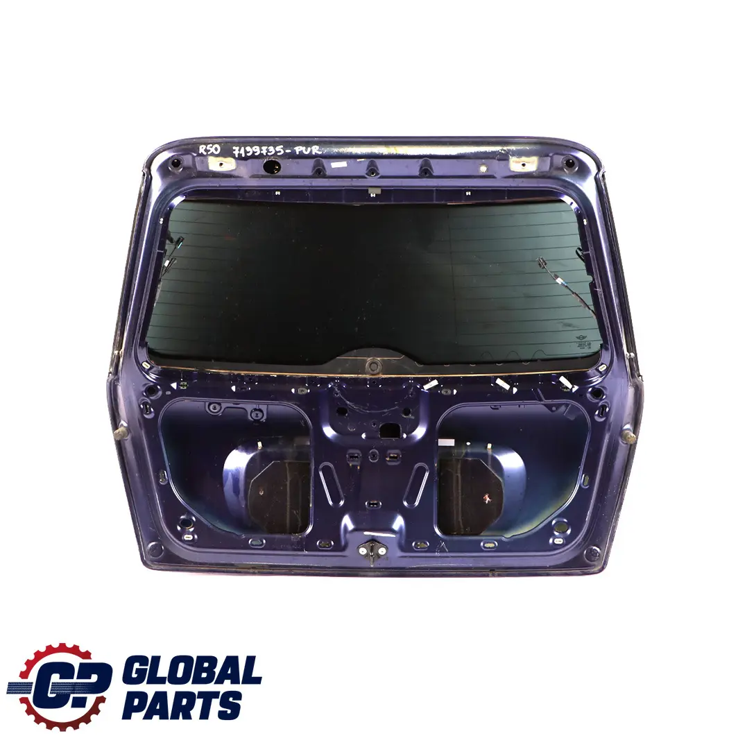 BMW Mini Cooper R50 R53 Boot Trunk Lid Tailgate Black-eye Purple Metallic - A24 - SKU 7139735-PUR - Part number 7139735