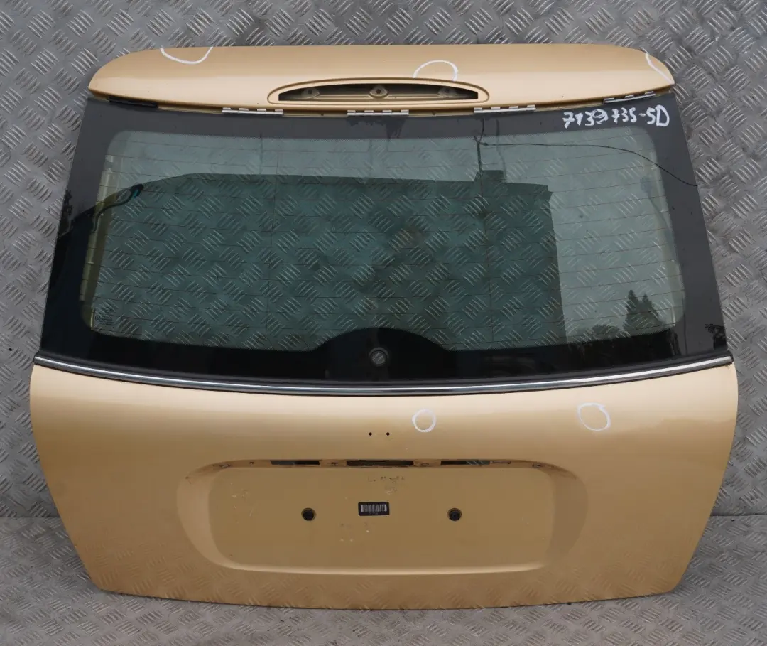 Boot Trunk Lid Tailgate Solid Gold Metallic - 859 to BMW MINI Cooper R50 R53 with Part number 7139735 BMW MINI Cooper R50 R53 Boot Trunk Lid Tailgate Solid Gold Metallic - 859 - SKU 7139735-SD - Part number 7139735