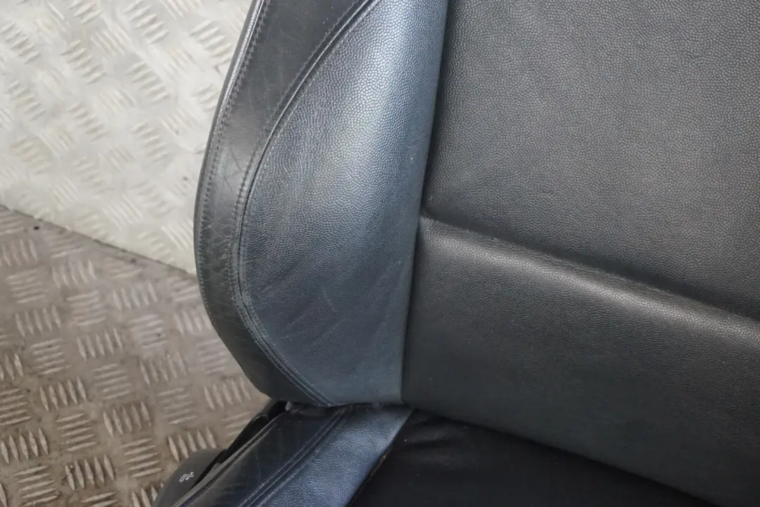 BMW 1 Series E87 Sport Front Right O/S Black Leather Interior Seat - SKU 7140398 - Part number 7140398