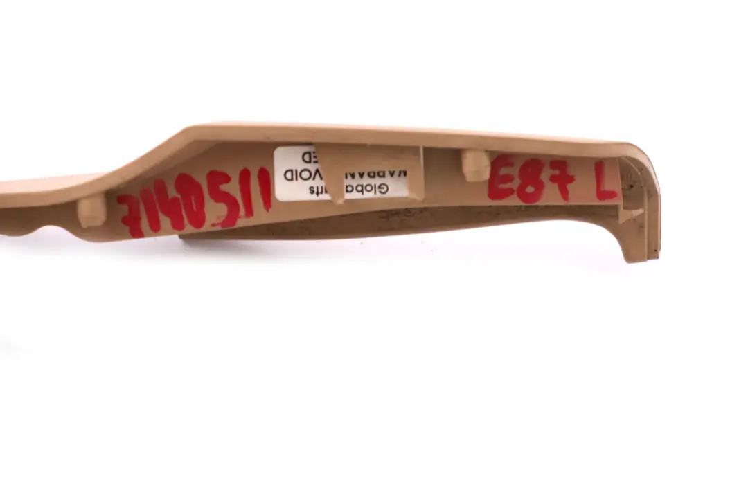 Seatbelt Bolt Cover Beige N/S to BMW 3 Series E87 E87N LCI Seat with Part number 7118491 BMW 3 Series E87 E87N LCI Seat Seatbelt Bolt Cover Beige N/S - SKU 7140511 - Part number 7118491