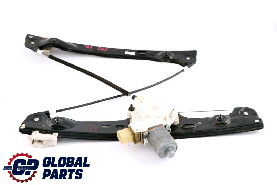 Mechanizm podnośnik szyby przód prawy BMW E90 E91 - SKU 7140588 - Numer Części 7140588
