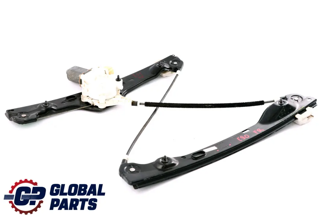 Mechanizm podnośnik szyby przód prawy BMW E90 E91 - SKU 7140588 - Numer Części 7140588