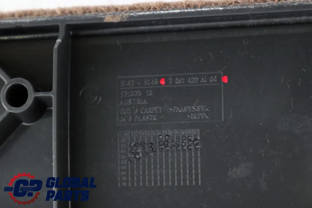 Light Trunk Lid Brown 7061422 to BMW 5 Series E61 E61N LCI Cover Rear with Part number 7140638 BMW 5 Series E61 E61N LCI Cover Rear Light Trunk Lid Brown 7061422 - SKU 7140638 - Part number 7140638