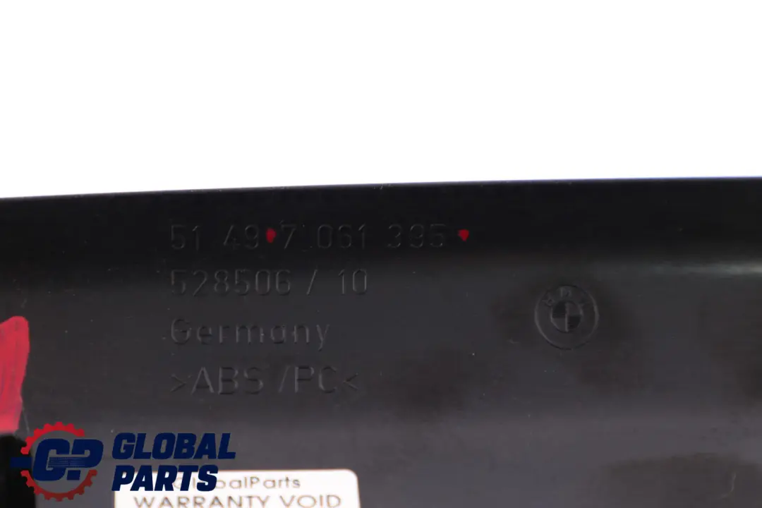 Reihe E60 E61 Touring Verkleidung Heckklappe Links Trüffelbraun BMW 5 - SKU 7140645 - Teilenummer 7140645