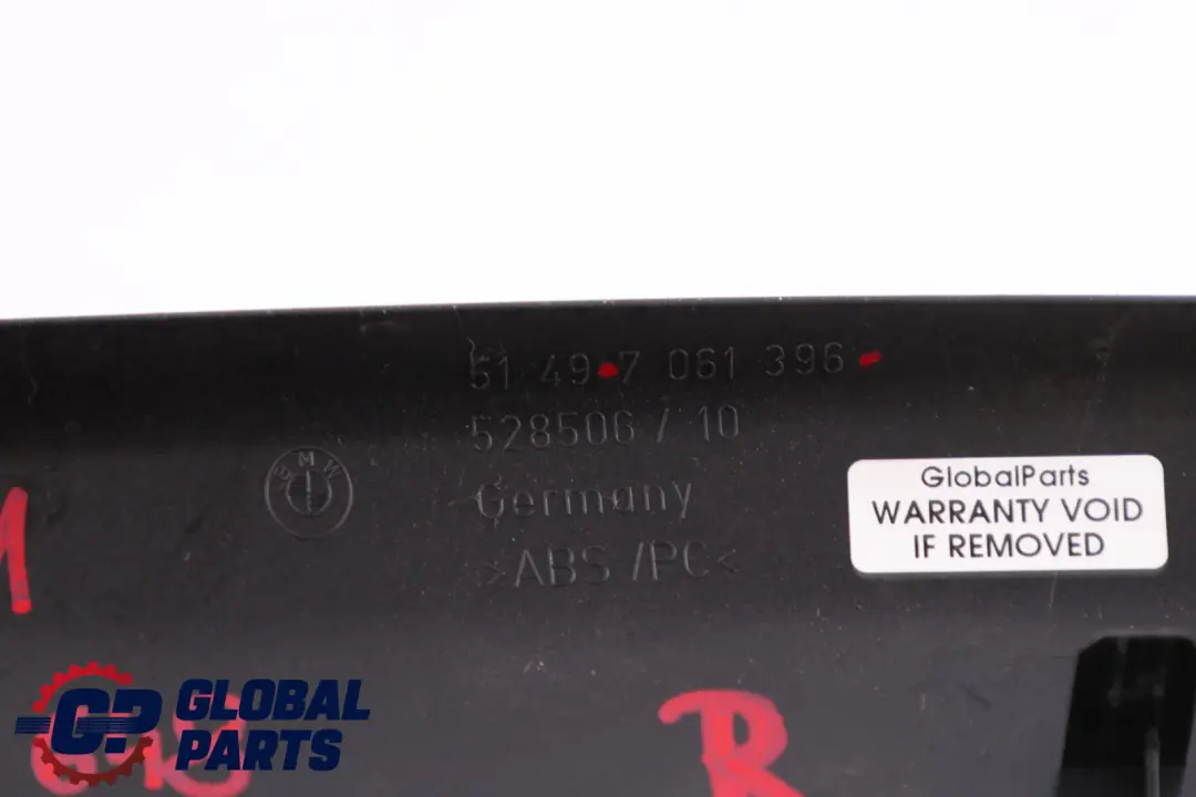 Boot Trunk Lid Trim Panel Trüffelbraun Right O/S to BMW 5 Series E60 E61 Touring with Part number 7140648 BMW 5 Series E60 E61 Touring Boot Trunk Lid Trim Panel Trüffelbraun Right O/S - SKU 7140648 - Part number 7140648