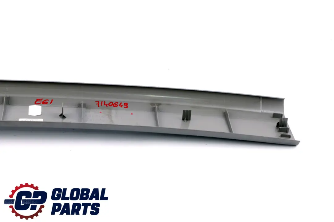 Interor Upper Trunk Lid Panel Trim Cover Grey to BMW 5 Series E61 LCI with Part number 7061399 BMW 5 Series E61 LCI Interor Upper Trunk Lid Panel Trim Cover Grey - SKU 7140649 - Part number 7061399