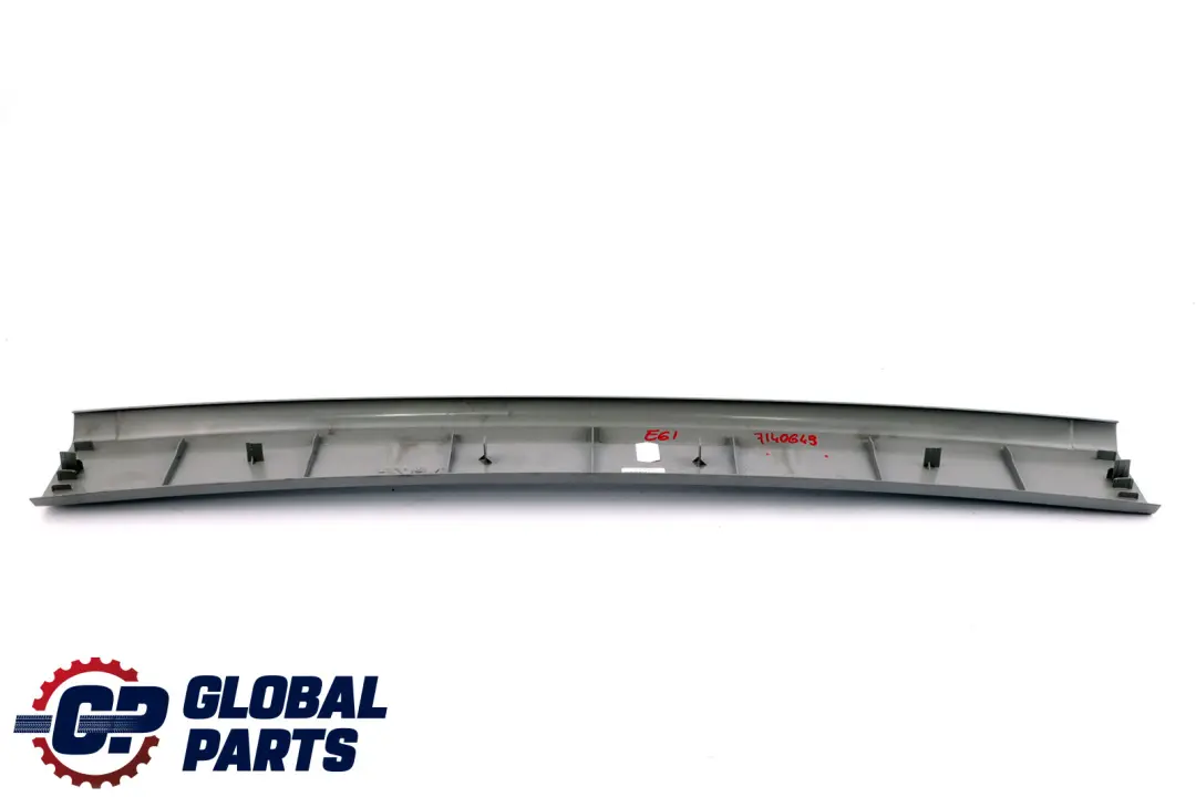 Interor Upper Trunk Lid Panel Trim Cover Grey to BMW 5 Series E61 LCI with Part number 7061399 BMW 5 Series E61 LCI Interor Upper Trunk Lid Panel Trim Cover Grey - SKU 7140649 - Part number 7061399