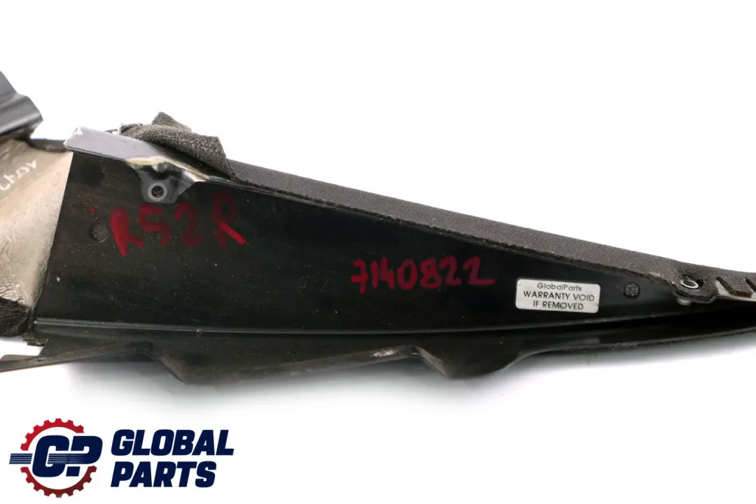 Mini Cabrio R52 Rear Right O/S Trim Folding Top Mounting Parts Roof - SKU 7140822 - Part number 7140822
