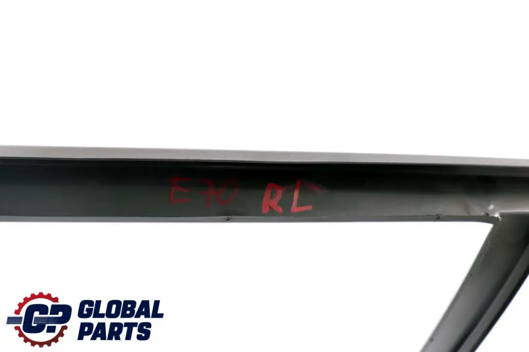 BMW X5 E70 Copertura Cornice Finestrino Porta Posteriore SX Nero - SKU 7141035 - Numero di parte 7141035