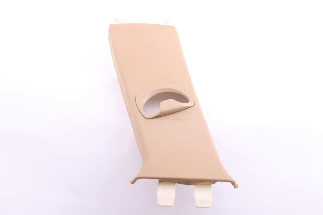 Tapa Columna B Superior Izquierda Beige para BMW E90 E90N E91 E91N LCI con número de pieza 7141069 BMW E90 E90N E91 E91N LCI Tapa Columna B Superior Izquierda Beige - SKU 7141069 - Número de pieza 7141069