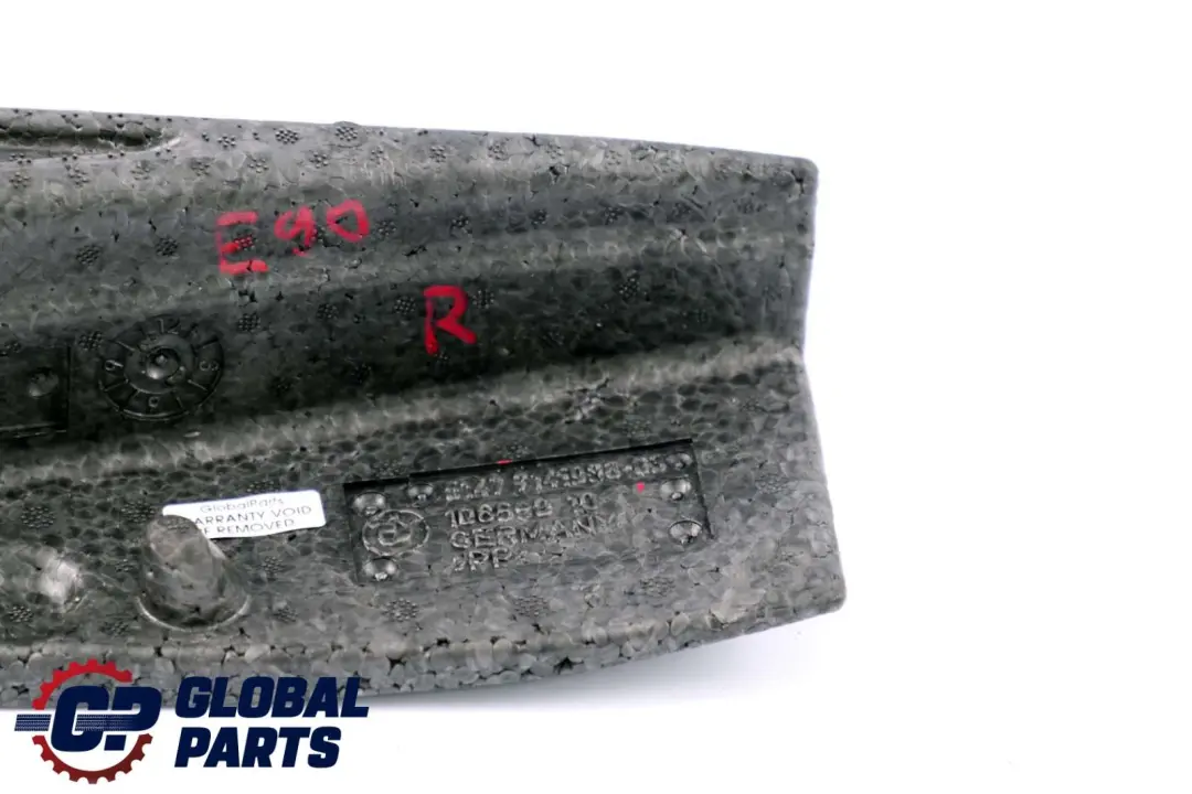 BMW 1 er E81 E87 E90 E91 LCI Auflage Längsträger Abdeckung Rechts - SKU 7141098 - Teilenummer 7141098