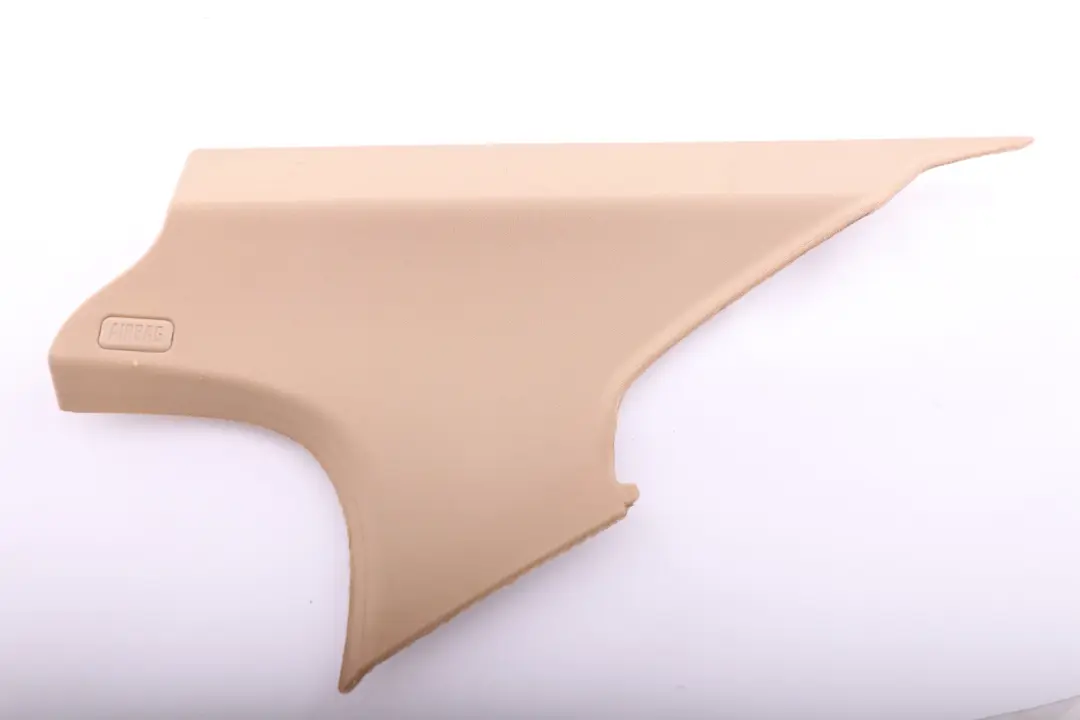 Columna C Cubierta Panel Recorte Derecho Beige 7058342 para BMW E90 con número de pieza 7141168 BMW E90 Columna C Cubierta Panel Recorte Derecho Beige 7058342 - SKU 7141168 - Número de pieza 7141168