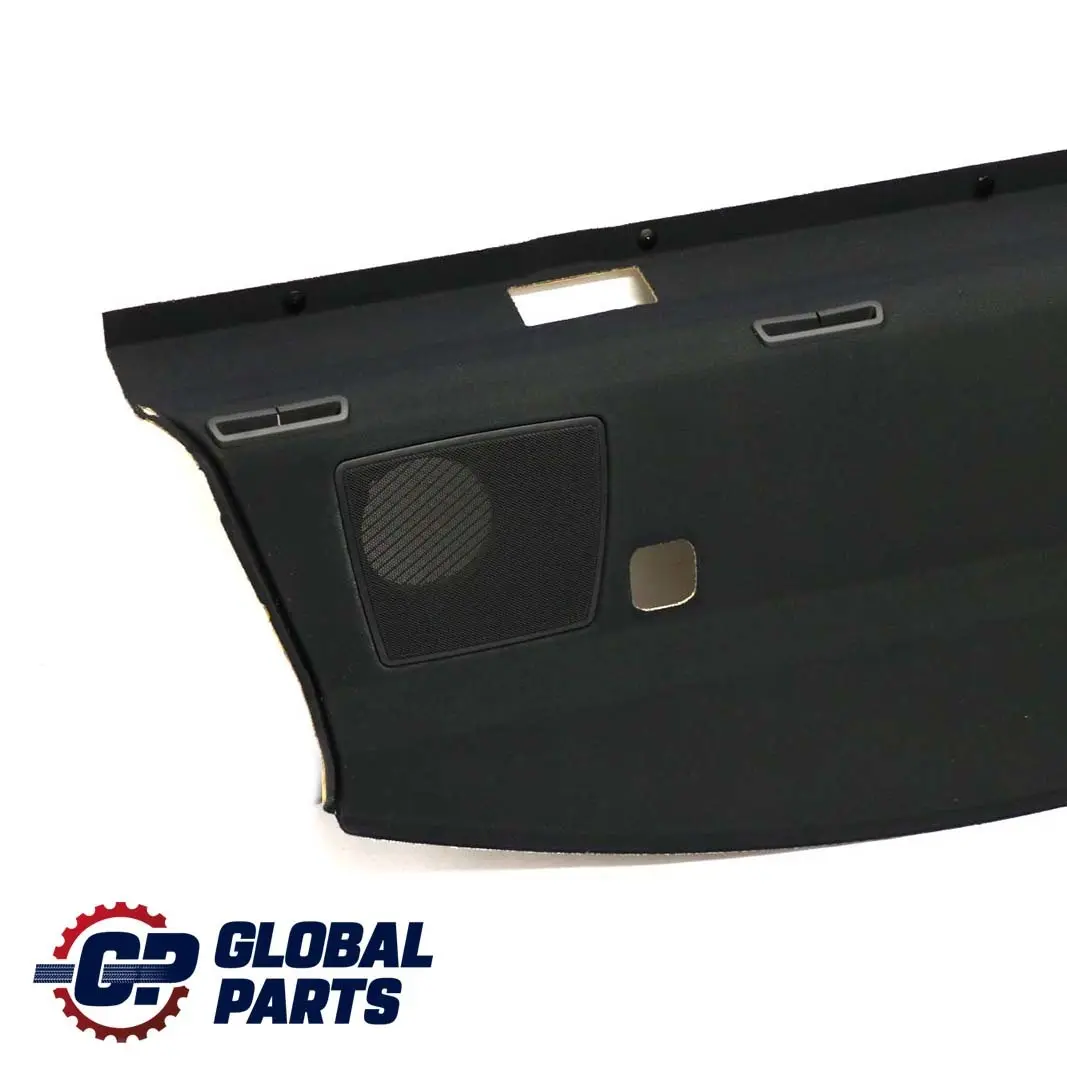 Parcela ventana trasera estante Negro Antracita 9111232 para BMW E90 con número de pieza 7141210 BMW E90 Parcela ventana trasera estante Negro Antracita 9111232 - SKU 7141210-1 - Número de pieza 7141210