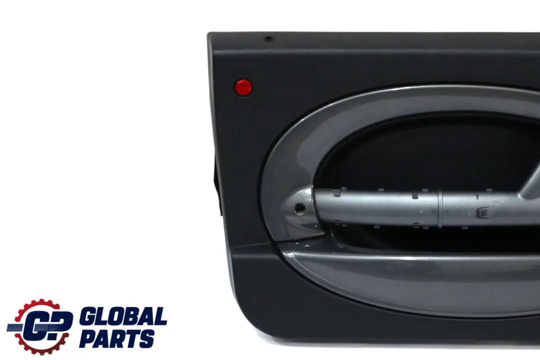 Front Left N/S Door Card Side Trim Panther Black Molette to BMW Mini R50 R52 with Part number 7141255 BMW Mini R50 R52 Front Left N/S Door Card Side Trim Panther Black Molette - SKU 7141255 - Part number 7141255