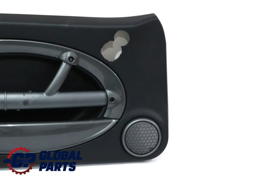 Front Left N/S Door Card Side Trim Panther Black Molette to BMW Mini R50 R52 with Part number 7141255 BMW Mini R50 R52 Front Left N/S Door Card Side Trim Panther Black Molette - SKU 7141255 - Part number 7141255