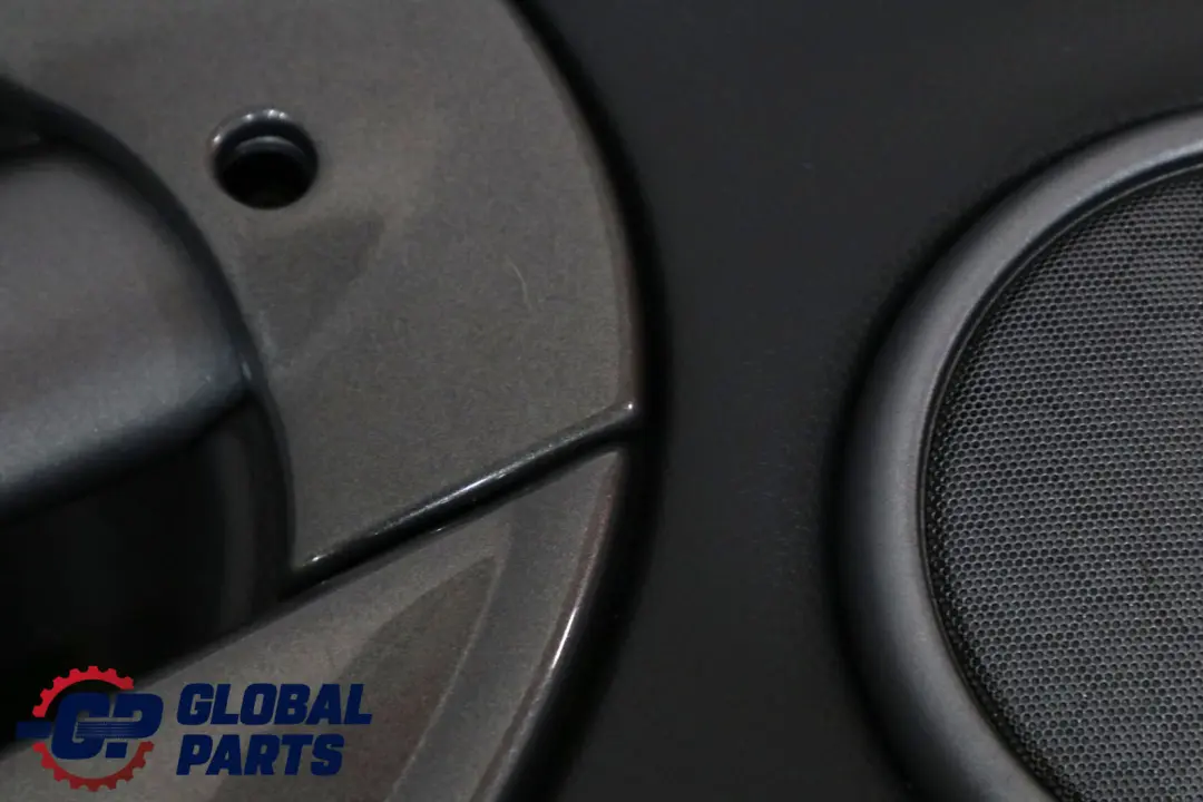 Türverkleidung Dekor Anthrazit Vorne Links Molette Schwarz für BMW Mini R50 R52 mit Teilenummer 7141255 BMW Mini R50 R52 Türverkleidung Dekor Anthrazit Vorne Links Molette Schwarz - SKU 7141255 - Teilenummer 7141255