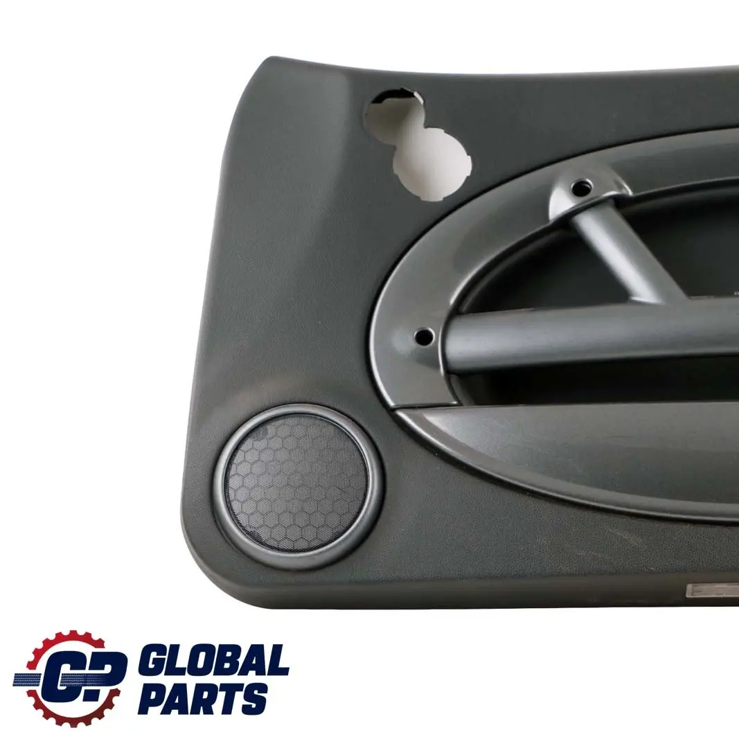 Front Right O/S Door Card Side Trim Panther Black Anthracite to Mini R50 R52 1 with Part number 7141256 Mini R50 R52 1 Front Right O/S Door Card Side Trim Panther Black Anthracite - SKU 7141256-1 - Part number 7141256