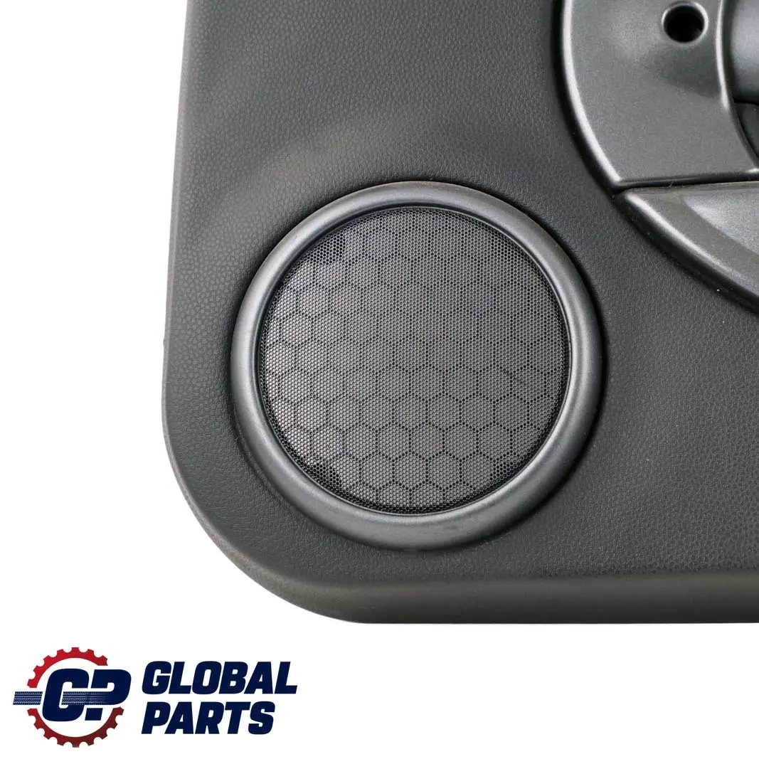 Front Right O/S Door Card Side Trim Panther Black Anthracite to Mini R50 R52 1 with Part number 7141256 Mini R50 R52 1 Front Right O/S Door Card Side Trim Panther Black Anthracite - SKU 7141256-1 - Part number 7141256