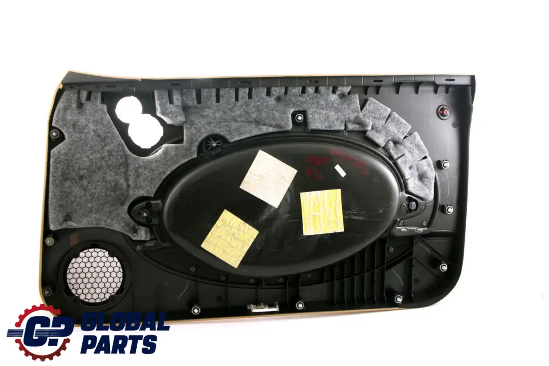 BMW Mini R50 R52 R53 Türverkleidung Dekor Anthrazit Vorn Links Cordoba Beige - SKU 7141265 - Teilenummer 7141265