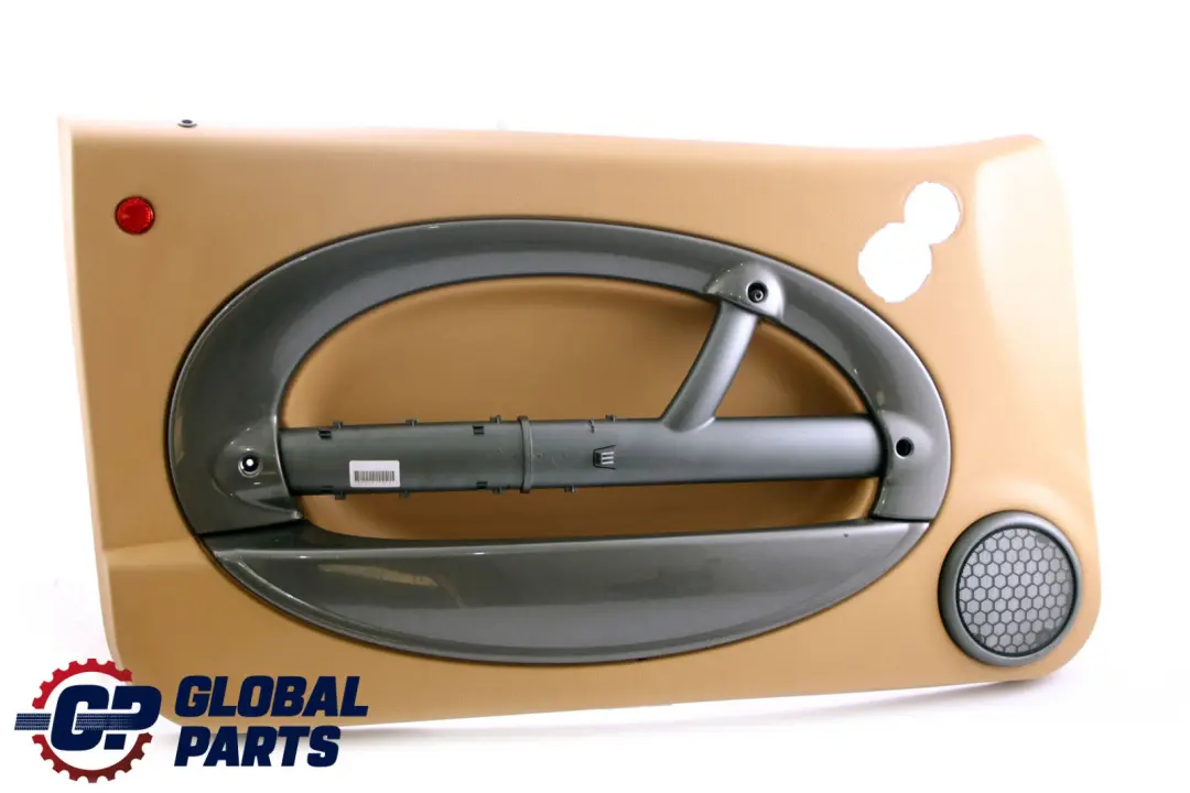 Front Left N/S Door Card Side Trim Panel Cordoba Beige to BMW Mini R50 R52 R53 with Part number 7141265 BMW Mini R50 R52 R53 Front Left N/S Door Card Side Trim Panel Cordoba Beige - SKU 7141265 - Part number 7141265