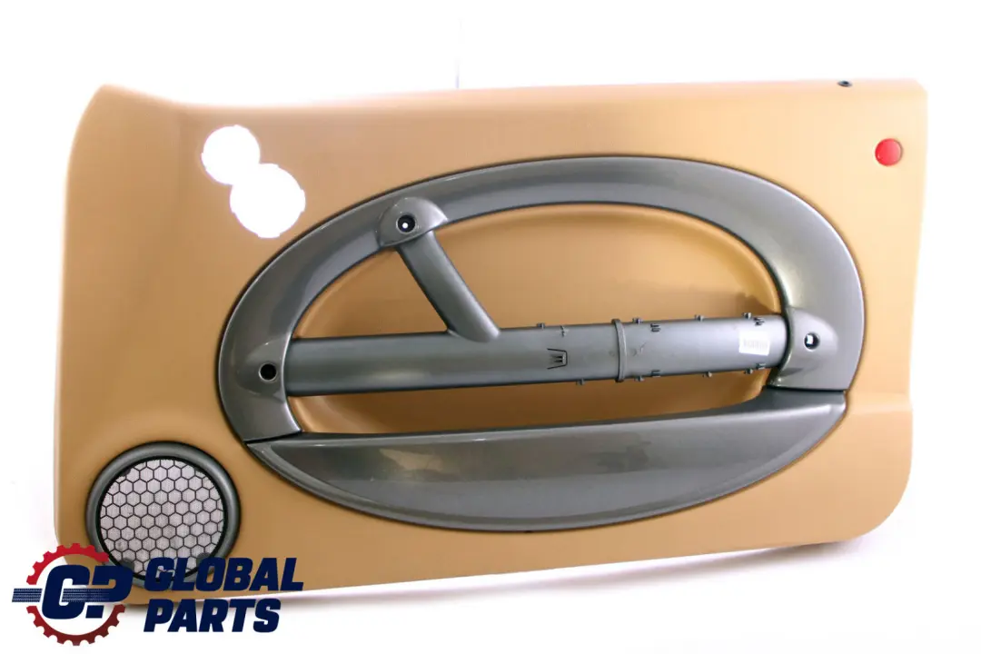 Front Right O/S Door Card Side Trim Panel Cordoba Beige to BMW Mini R50 R52 R53 with Part number 7141266 BMW Mini R50 R52 R53 Front Right O/S Door Card Side Trim Panel Cordoba Beige - SKU 7141266 - Part number 7141266