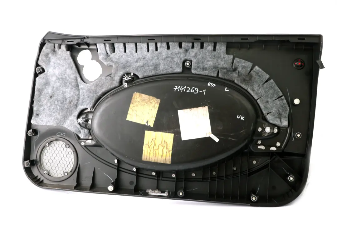 Mini R50 R53 Pannello Porta Decorazione Antracite Davanti SX Panther Black - SKU 7141269-1 - Numero di parte 7141269