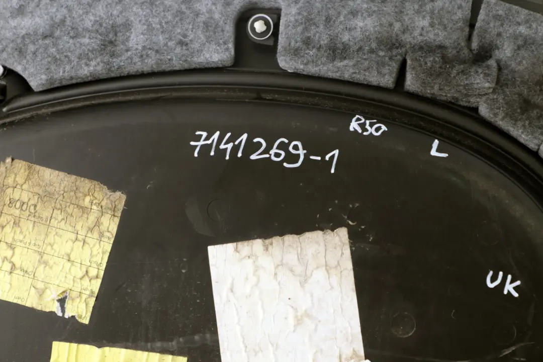 Türverkleidung Dekor Anthrazit vorn links Panther Black für BMW Mini R50 R53 mit Teilenummer 7141269 BMW Mini R50 R53 Türverkleidung Dekor Anthrazit vorn links Panther Black - SKU 7141269-1 - Teilenummer 7141269