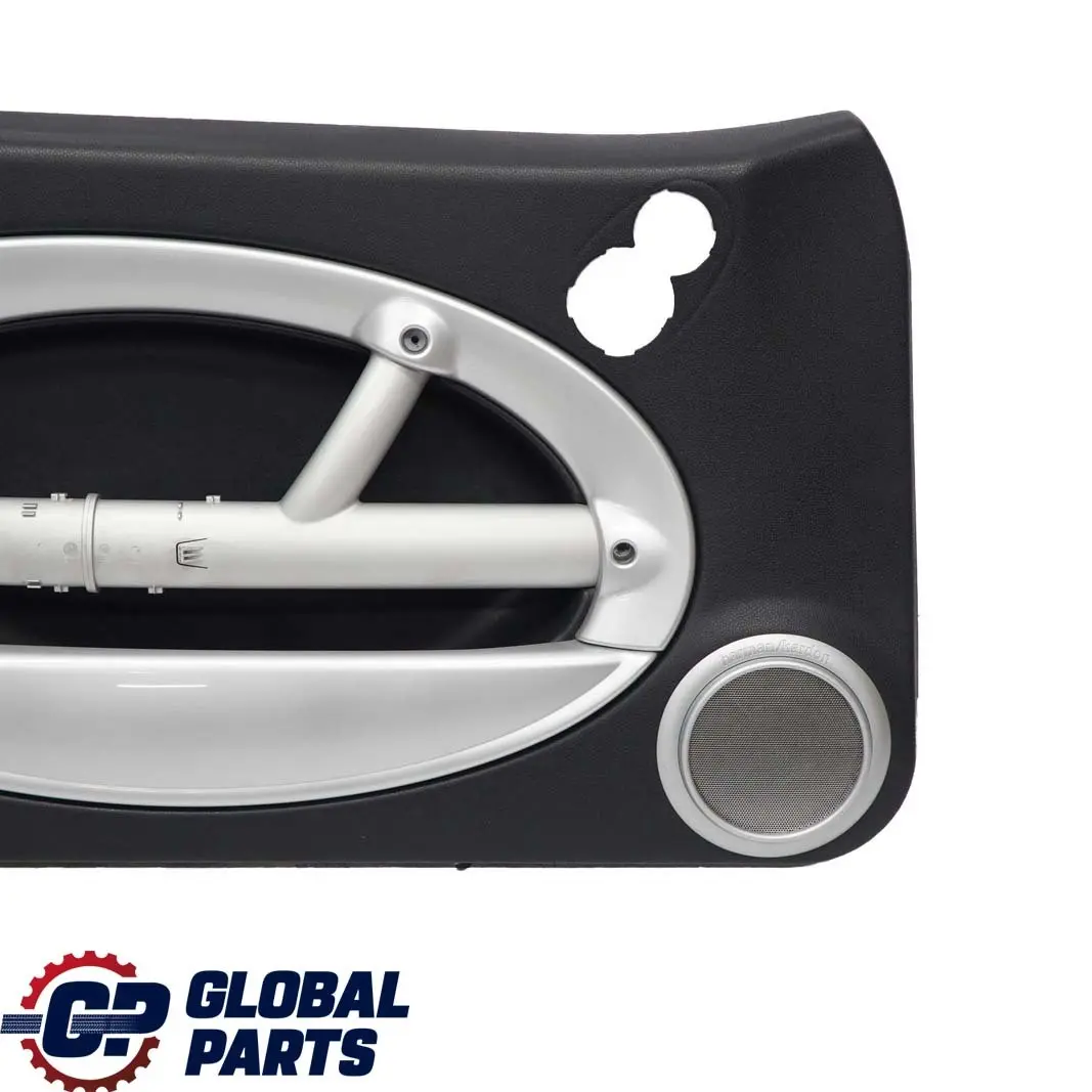 Front Left N/S Door Card Side Trim Panther Black Anthracite to Mini R50 R53 with Part number 7141269 Mini R50 R53 Front Left N/S Door Card Side Trim Panther Black Anthracite - SKU 7141269 - Part number 7141269