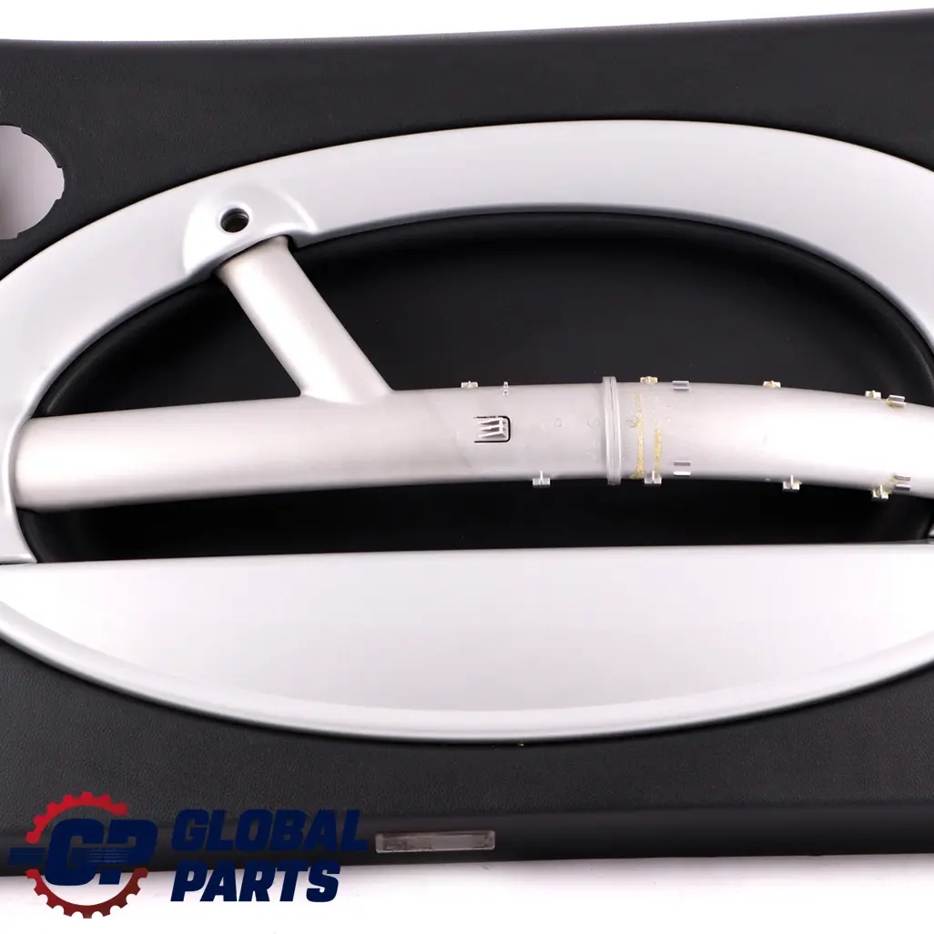 Front Right O/S Door Card Side Trim Panther Black to Mini Cooper One R50 R53 with Part number 7141270 Mini Cooper One R50 R53 Front Right O/S Door Card Side Trim Panther Black - SKU 7141270-1 - Part number 7141270
