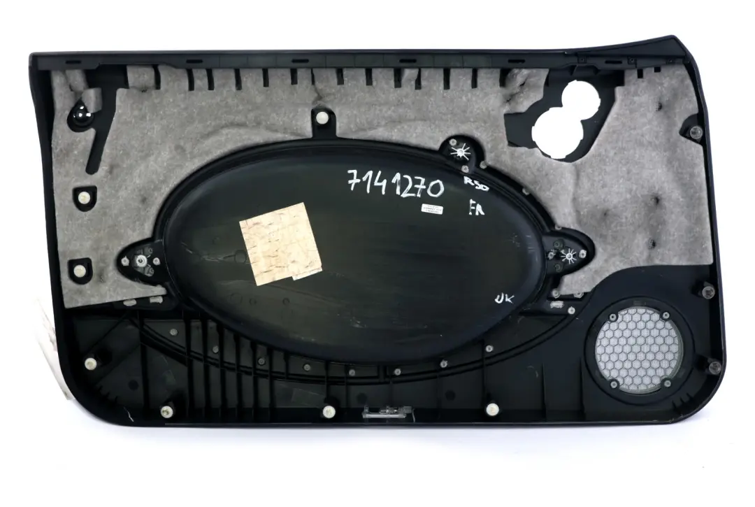 Türverkleidung Dekor Anthrazit vorne rechts Panther Black Kaleido für BMW Mini R50 mit Teilenummer 7141270 BMW Mini R50 Türverkleidung Dekor Anthrazit vorne rechts Panther Black Kaleido - SKU 7141270 - Teilenummer 7141270