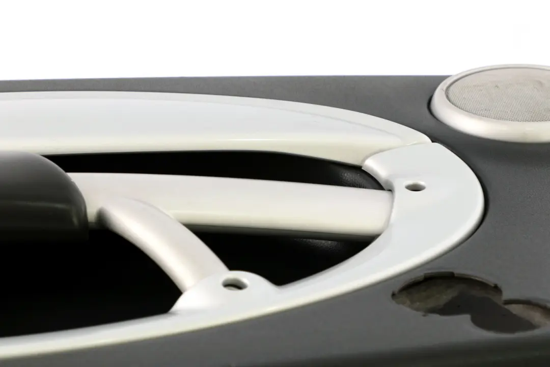 BMW Mini R50 R53 Front Right O/S Door Card Side Trim Panther Black Anthracite - SKU 7141270 - Part number 7141270