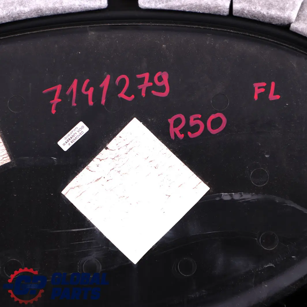 Front Left N/S Door Card Side Trim Panther Alloy Patina to Mini Cooper R50 R53 with Part number 7141279 Mini Cooper R50 R53 Front Left N/S Door Card Side Trim Panther Alloy Patina - SKU 7141279-2 - Part number 7141279