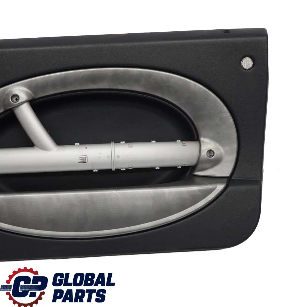 Front Right O/S Door Card Side Trim Harman Kardon Alloy Patina to Mini R50 R53 with Part number 7141280 Mini R50 R53 Front Right O/S Door Card Side Trim Harman Kardon Alloy Patina - SKU 7141280-1 - Part number 7141280