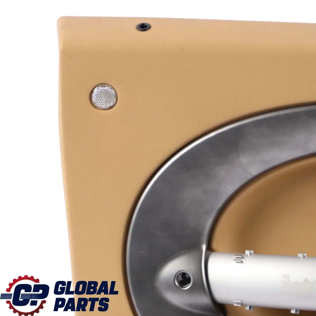 Front Left N/S Door Card Trim Panel Beige Alloy Patina to BMW Mini R50 R52 R53 with Part number 7141285 BMW Mini R50 R52 R53 Front Left N/S Door Card Trim Panel Beige Alloy Patina - SKU 7141285 - Part number 7141285