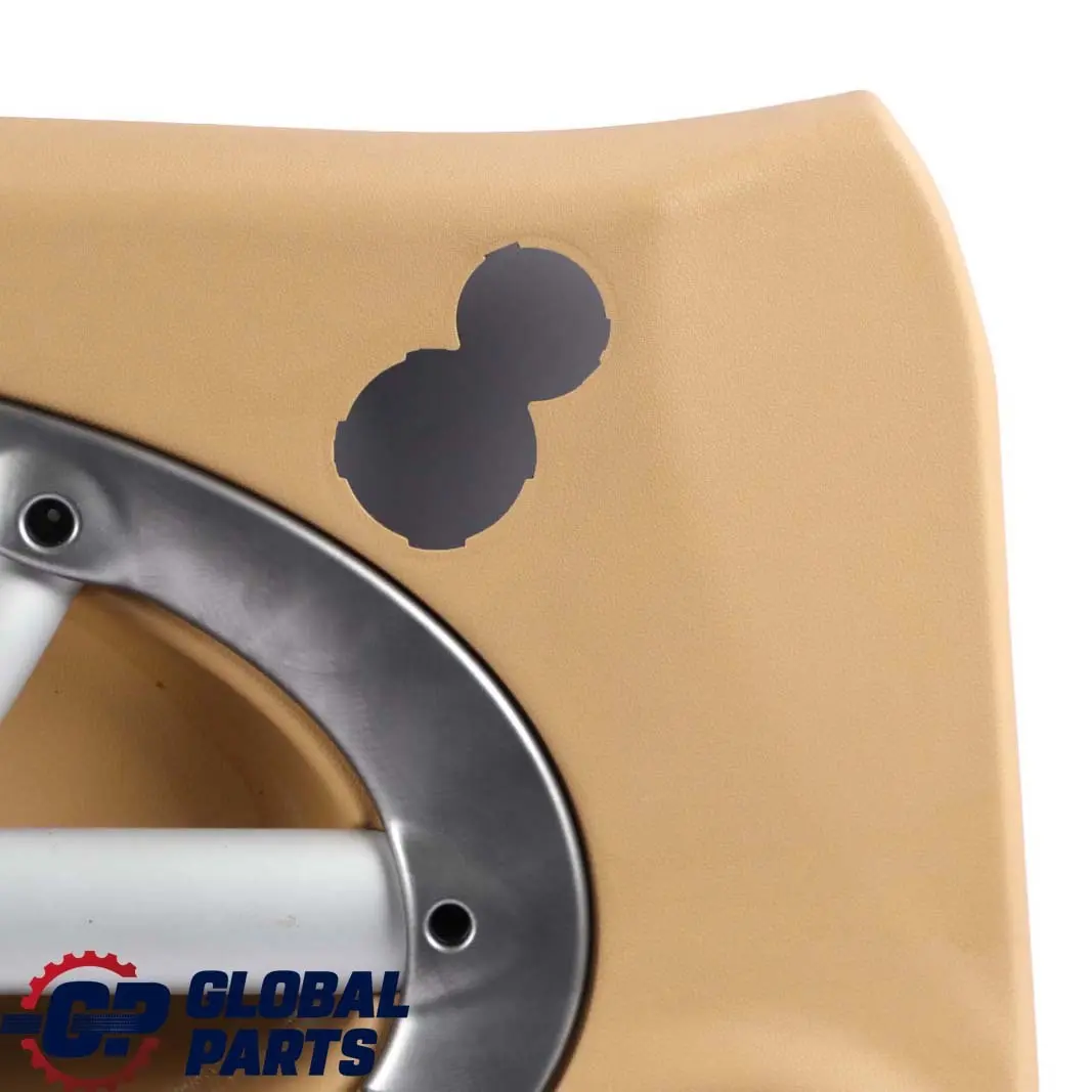 Front Left N/S Door Card Trim Panel Beige Alloy Patina to BMW Mini R50 R52 R53 with Part number 7141285 BMW Mini R50 R52 R53 Front Left N/S Door Card Trim Panel Beige Alloy Patina - SKU 7141285 - Part number 7141285