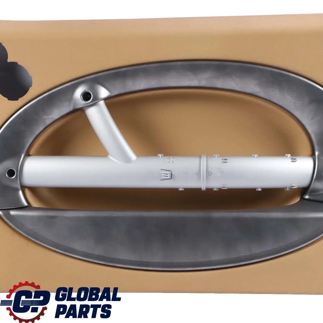BMW Mini R50 R52 R53 Front Right O/S Door Card Trim Panel Beige Alloy Patina - SKU 7141286 - Part number 7141286
