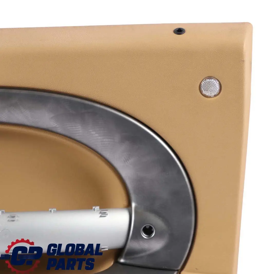 Front Right O/S Door Card Trim Panel Beige Alloy Patina to BMW Mini R50 R52 R53 with Part number 7141286 BMW Mini R50 R52 R53 Front Right O/S Door Card Trim Panel Beige Alloy Patina - SKU 7141286 - Part number 7141286