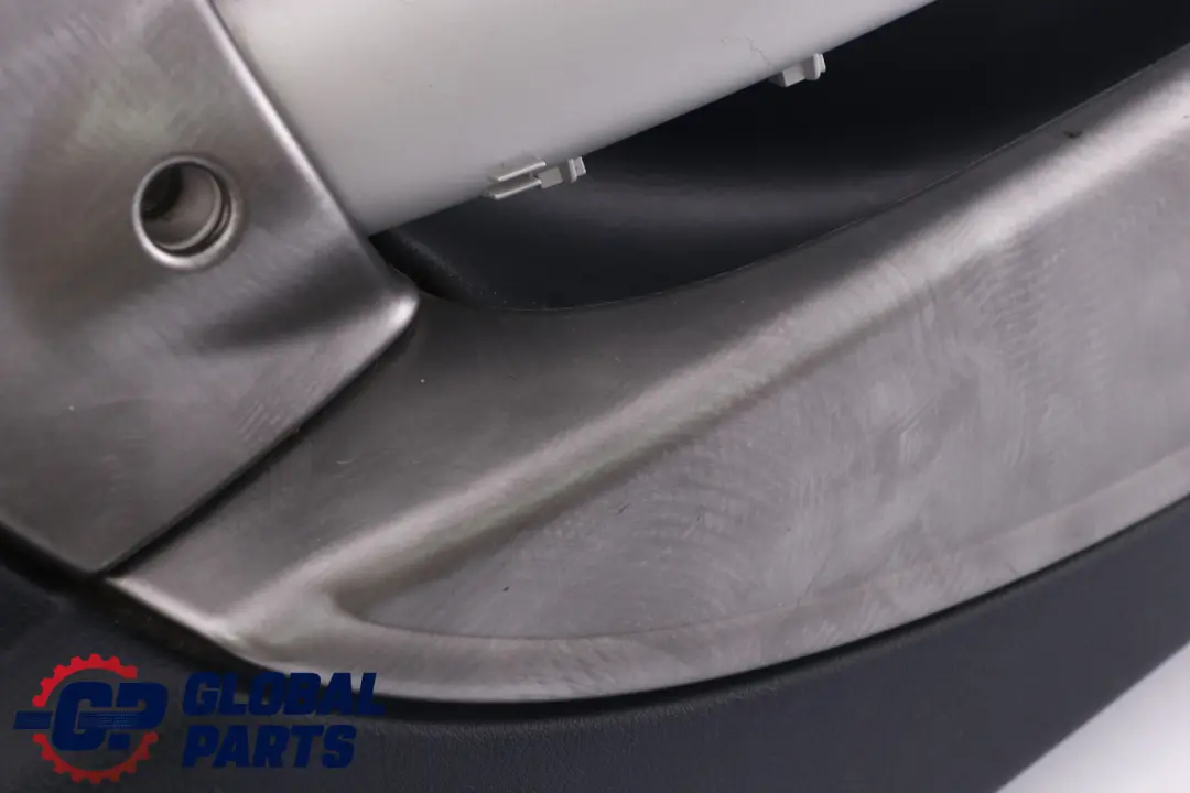 Front Left N/S Door Card Trim Dark Blue Alloy Patina HiFi to BMW Mini R52 Cabrio with Part number 7141287 BMW Mini R52 Cabrio Front Left N/S Door Card Trim Dark Blue Alloy Patina HiFi - SKU 7141287 - Part number 7141287