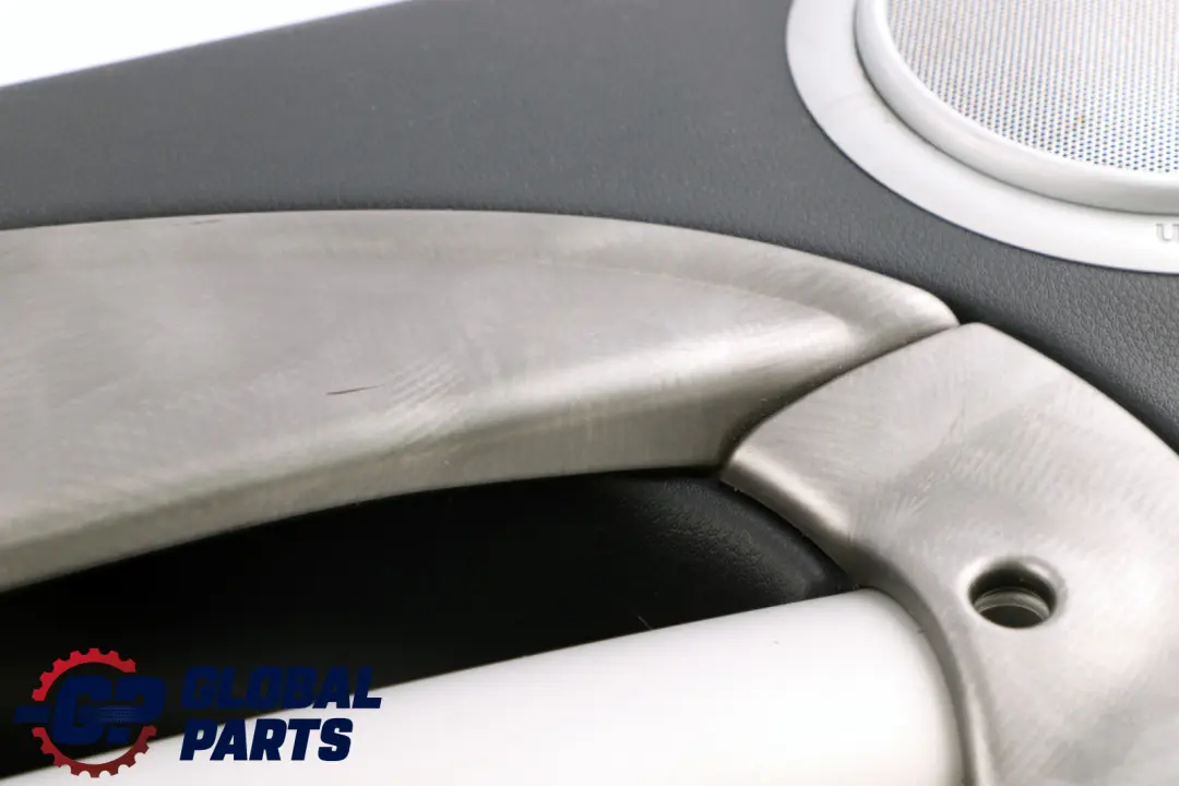 Türverkleidung Vorne Rechts Dark Blue Alloy Patina HiFi für BMW Mini R52 Cabrio mit Teilenummer 7141288 BMW Mini R52 Cabrio Türverkleidung Vorne Rechts Dark Blue Alloy Patina HiFi - SKU 7141288 - Teilenummer 7141288