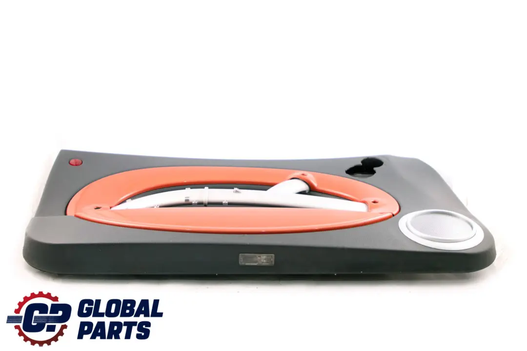 Front Left N/S Door Card Trim Hi-Fi Panther Black Hot Orange to BMW Mini R50 R53 with Part number 7141319 BMW Mini R50 R53 Front Left N/S Door Card Trim Hi-Fi Panther Black Hot Orange - SKU 7141319-1 - Part number 7141319