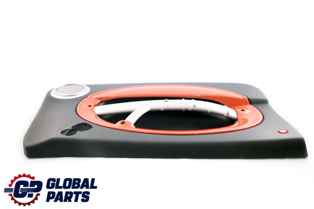 Front Left N/S Door Card Trim Hi-Fi Panther Black Hot Orange to BMW Mini R50 R53 with Part number 7141319 BMW Mini R50 R53 Front Left N/S Door Card Trim Hi-Fi Panther Black Hot Orange - SKU 7141319-1 - Part number 7141319