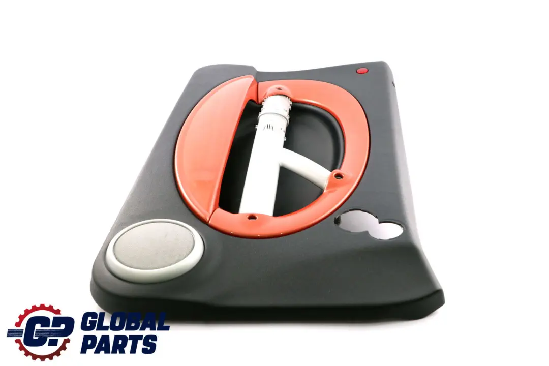 BMW Mini R50 R53 Front Left N/S Door Card Side Trim Panther Black Hot Orange - SKU 7141319 - Part number 7141319