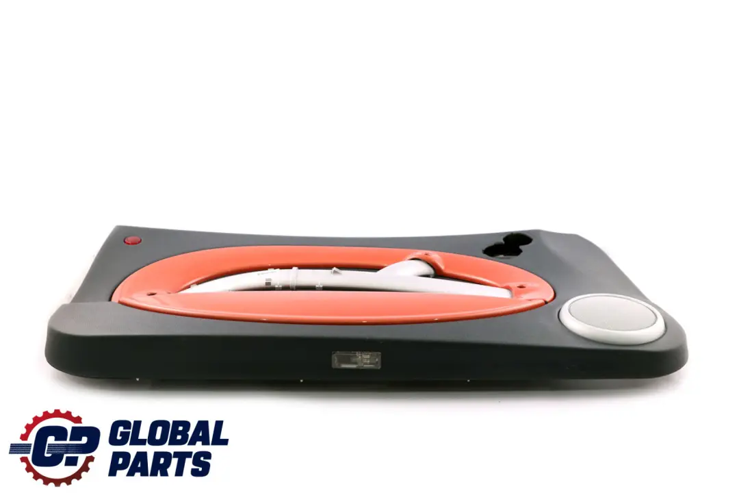 BMW Mini R50 R53 Front Left N/S Door Card Side Trim Panther Black Hot Orange - SKU 7141319 - Part number 7141319