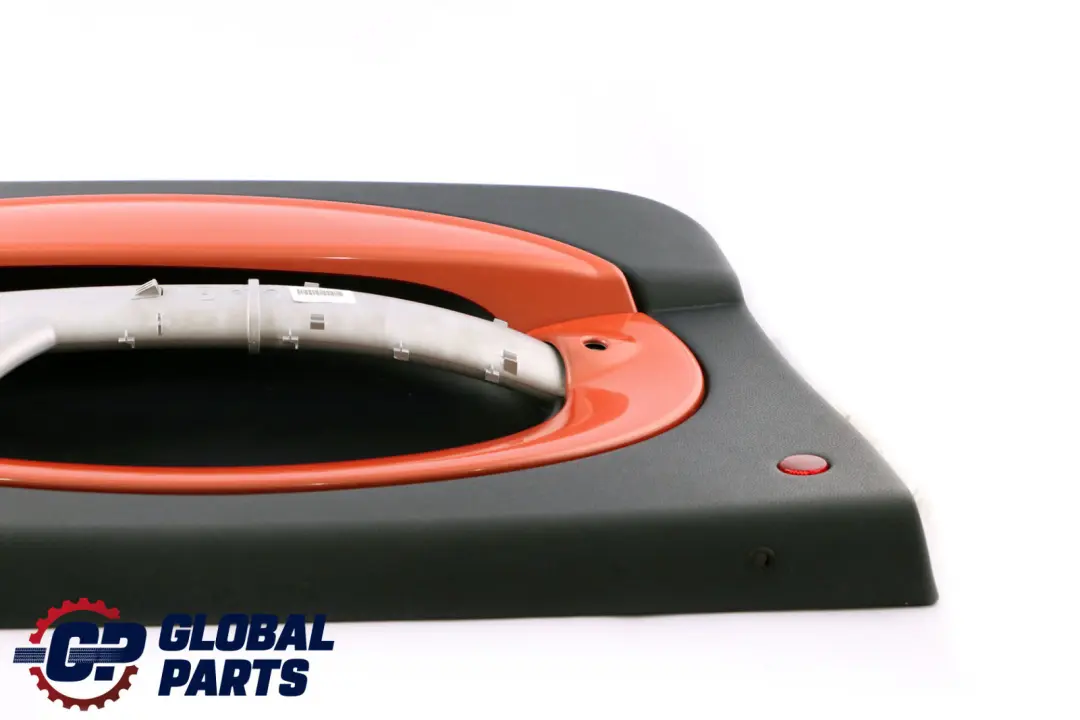 BMW Mini R50 R53 Türverkleidung Dekor Anthrazit Vorn Links Schwarz Hot Orange - SKU 7141319 - Teilenummer 7141319