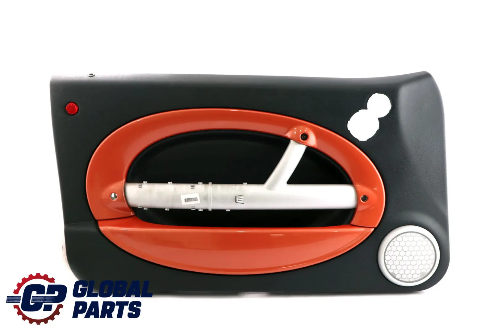 BMW Mini R50 R53 Front Left N/S Door Card Side Trim Panther Black Hot Orange